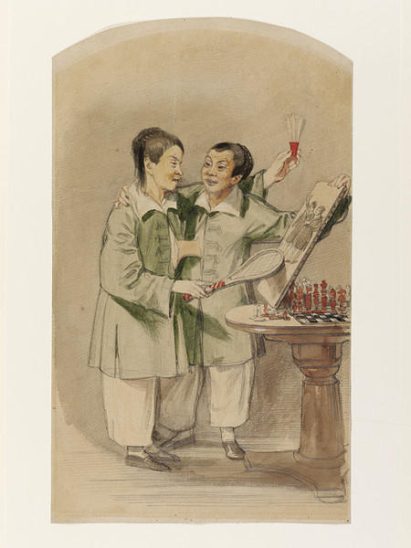 Siamese Twins — Daniel Maclise