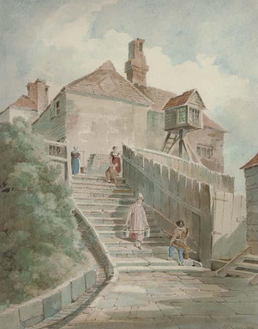 The Light Steps, Hastings — Paul Sandby