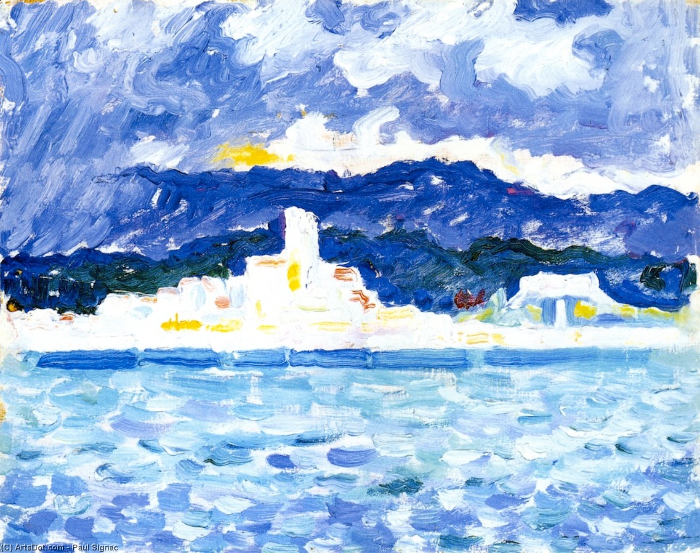 East Wind, Antibes — Paul Signac