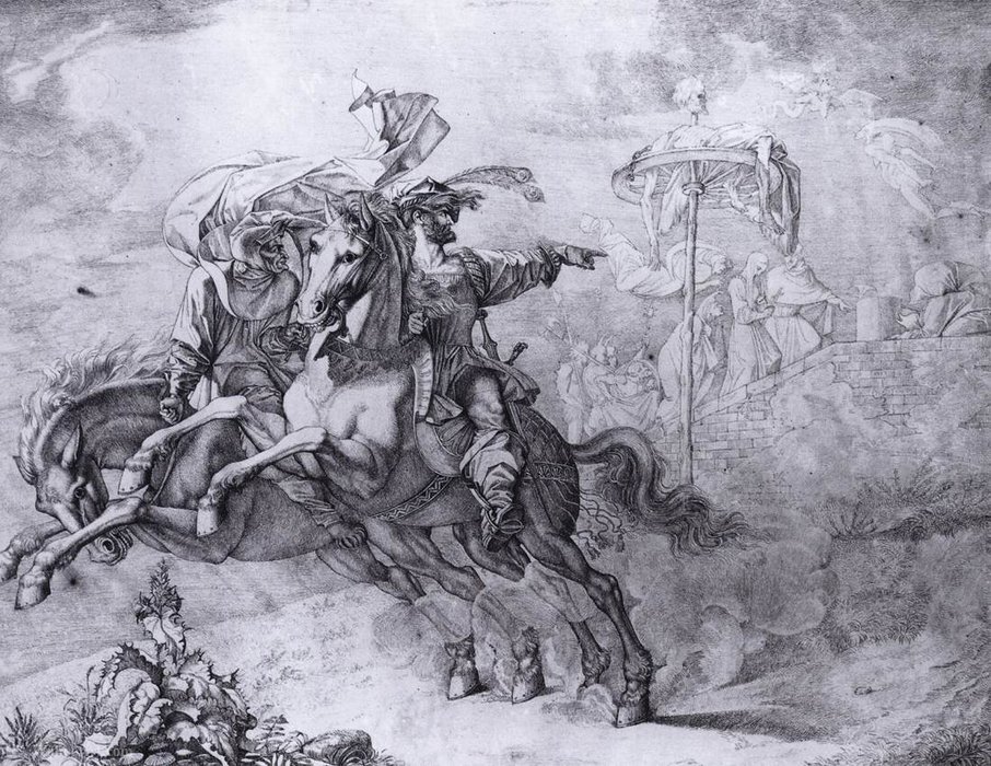 The Vision Of The Rabenstein — Peter Von Cornelius