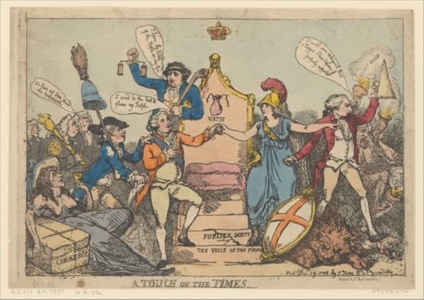 A Touch On The Times — Thomas Rowlandson