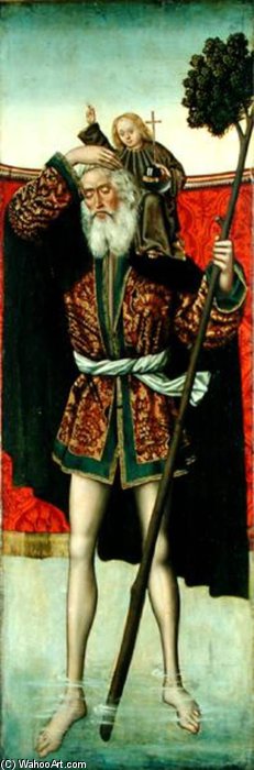 St. Christopher — Absolon Stumme