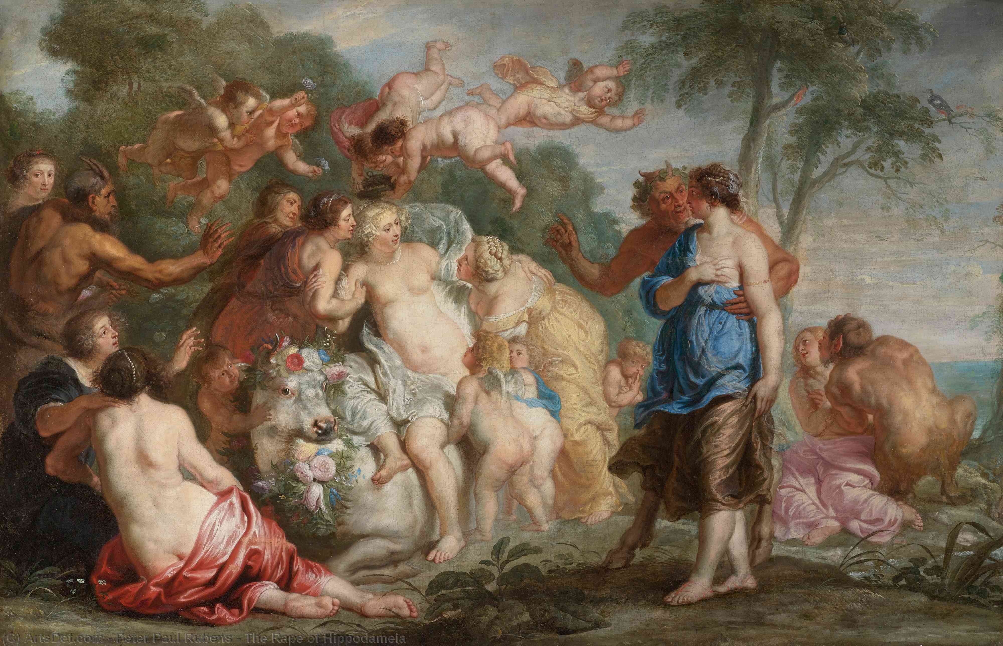 The Rape Of Hippodameia — Peter Paul Rubens