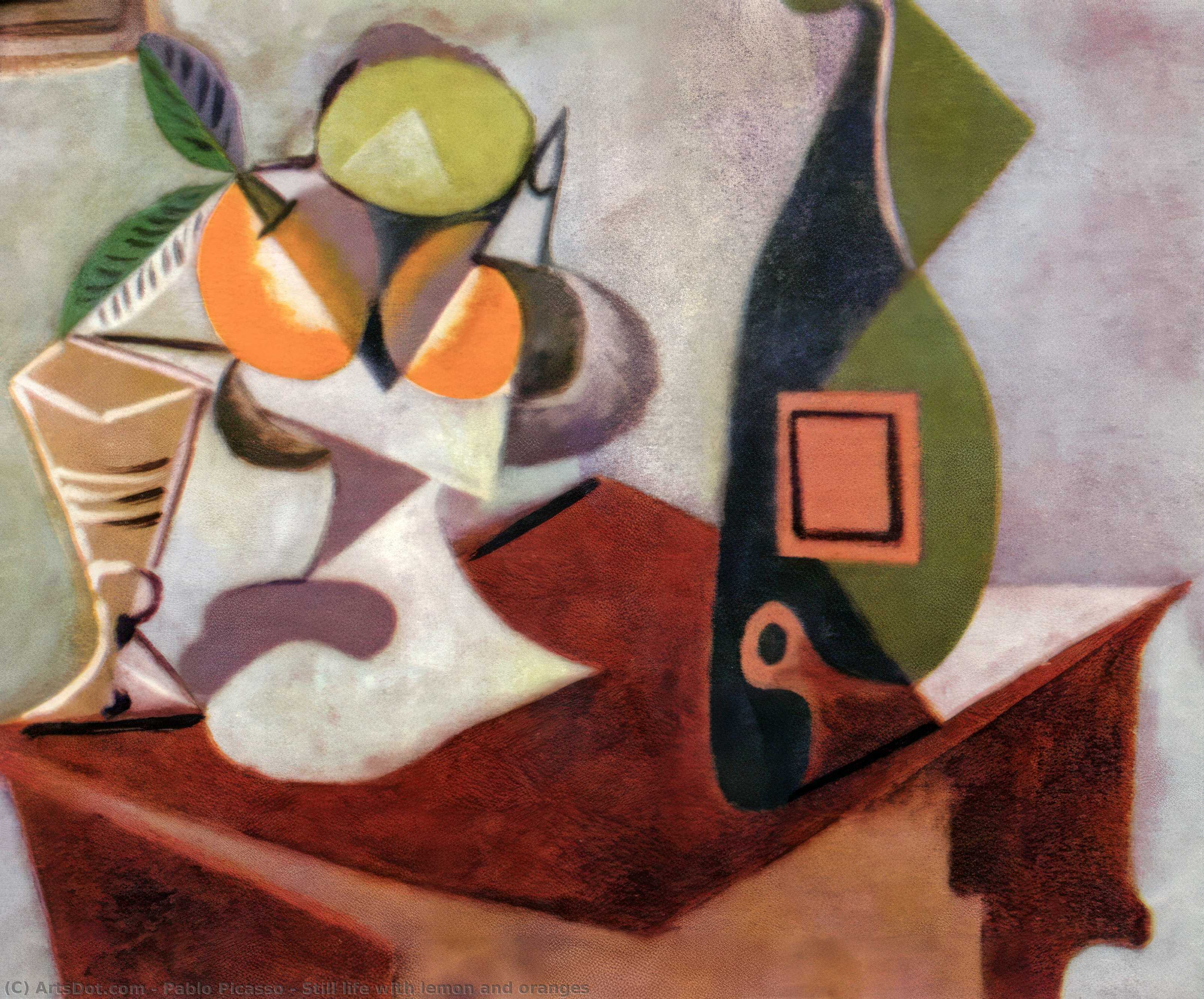 Still Life With Lemon And Oranges — Pablo Picasso
