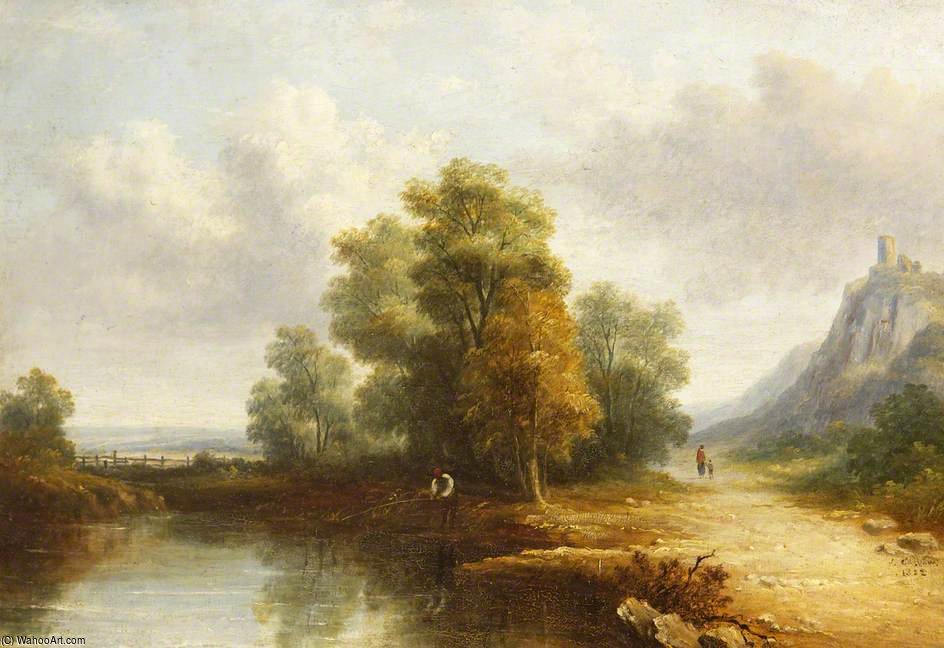 Man Fishing In River — John Callow