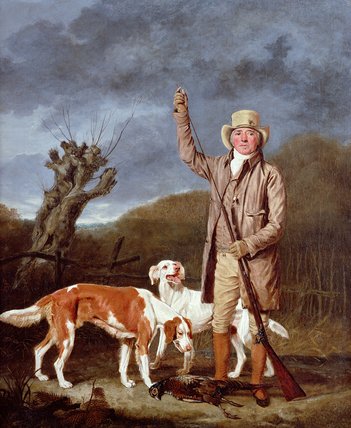 A Sportsman Loading A Flintlock Gun — Benjamin Marshall