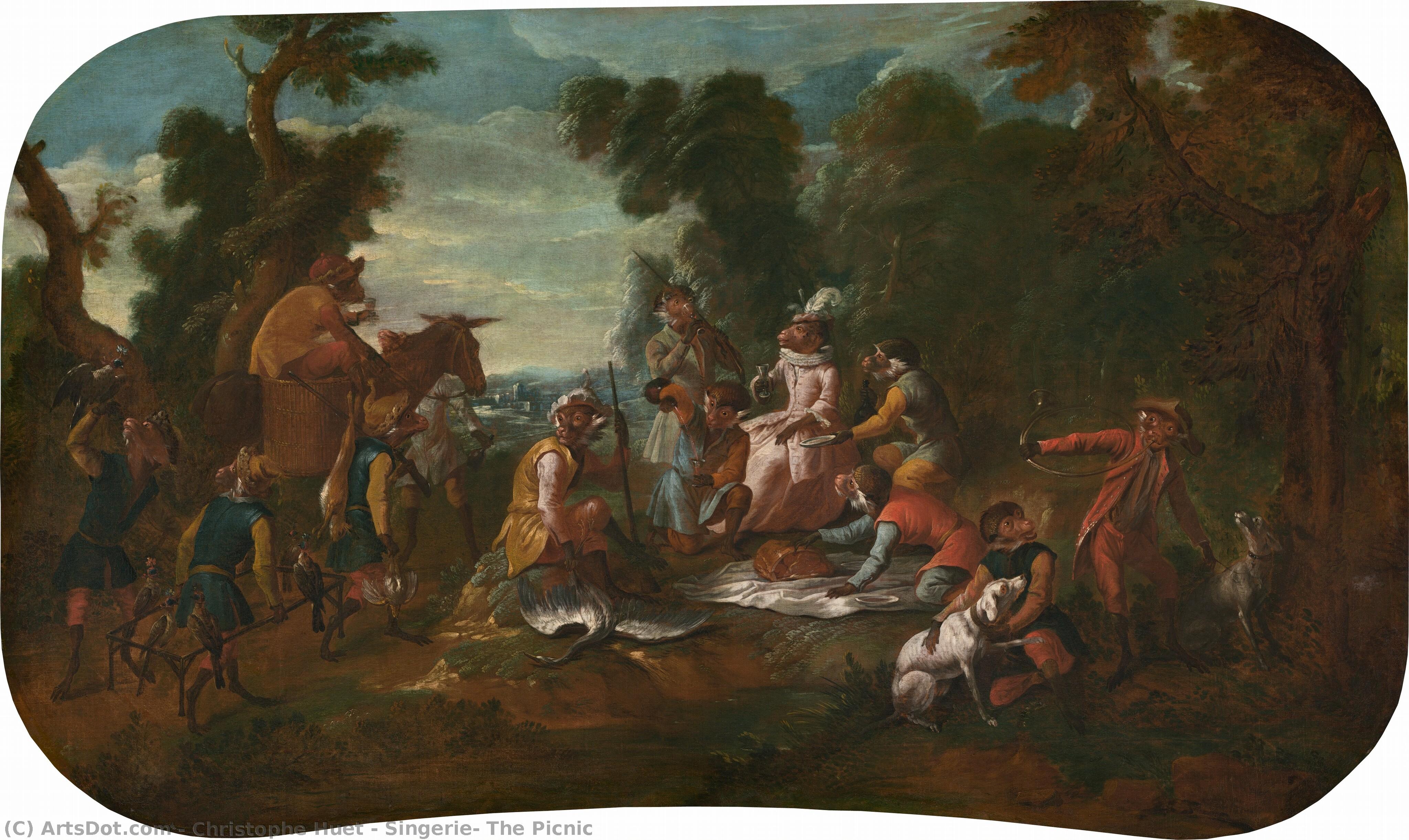 Singerie: The Picnic — Christophe Huet