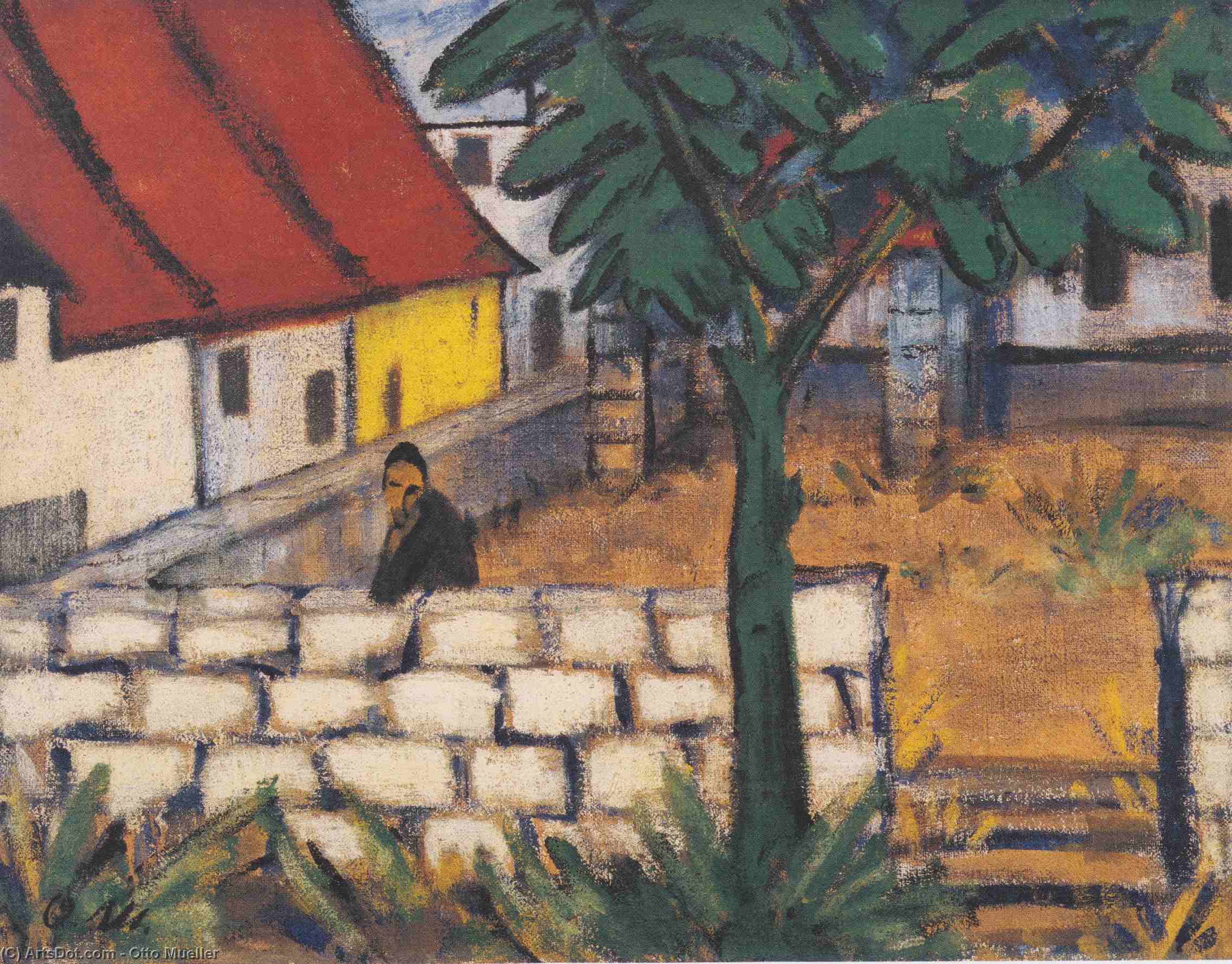 Farmstead In France — Otto Mueller