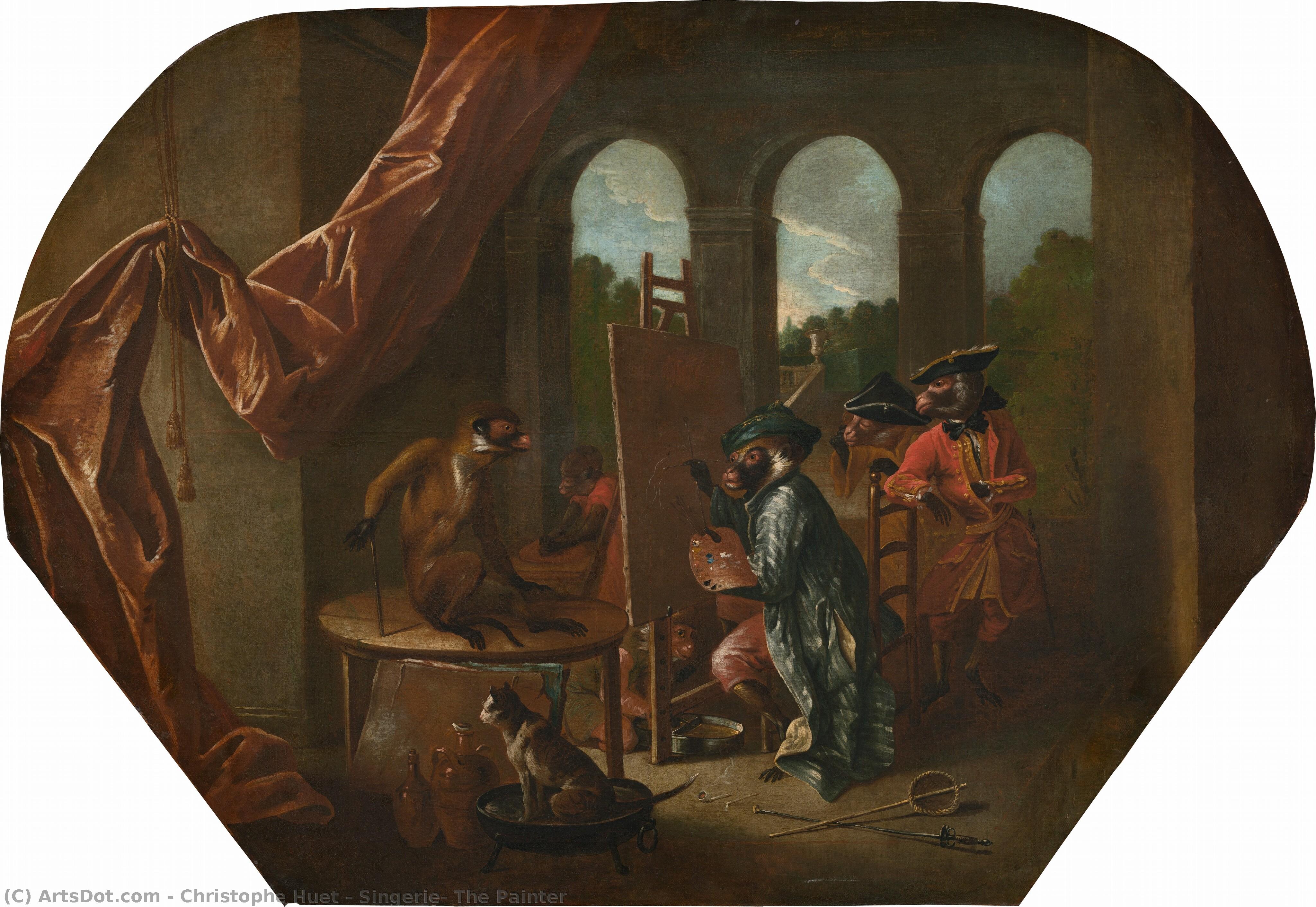 Singerie: The Painter — Christophe Huet