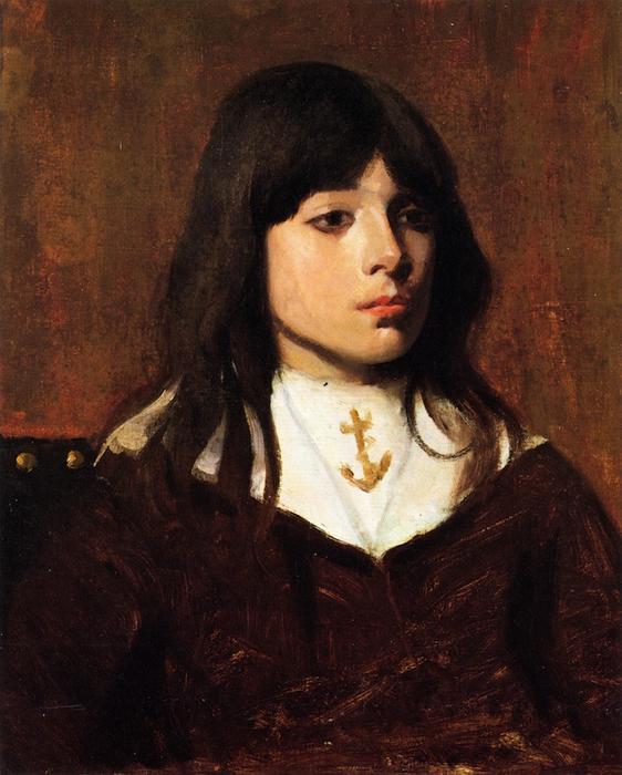 Portrait Of A Boy — Frank Duveneck