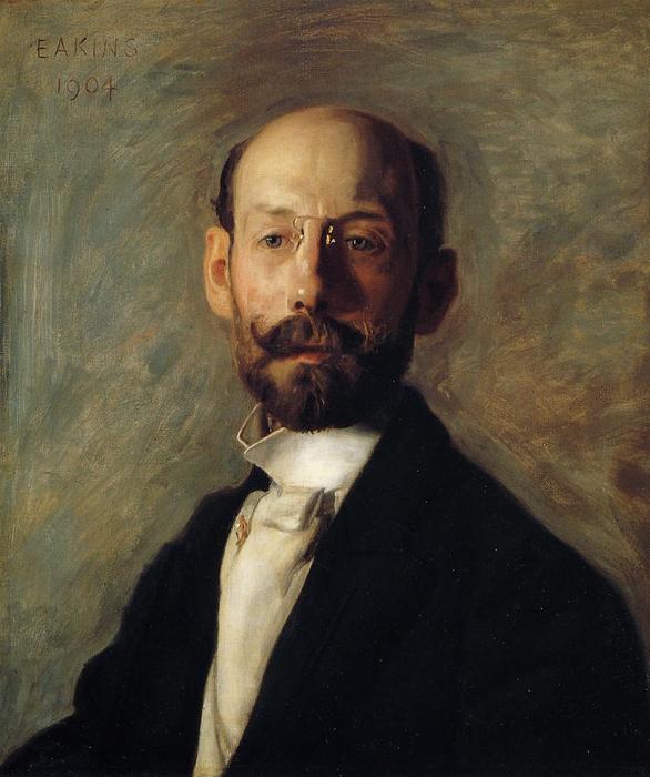 Portrait Of Frank B. A. Linton — Thomas Eakins