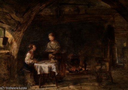 The Young Housekeeper — Frederick Daniel Hardy