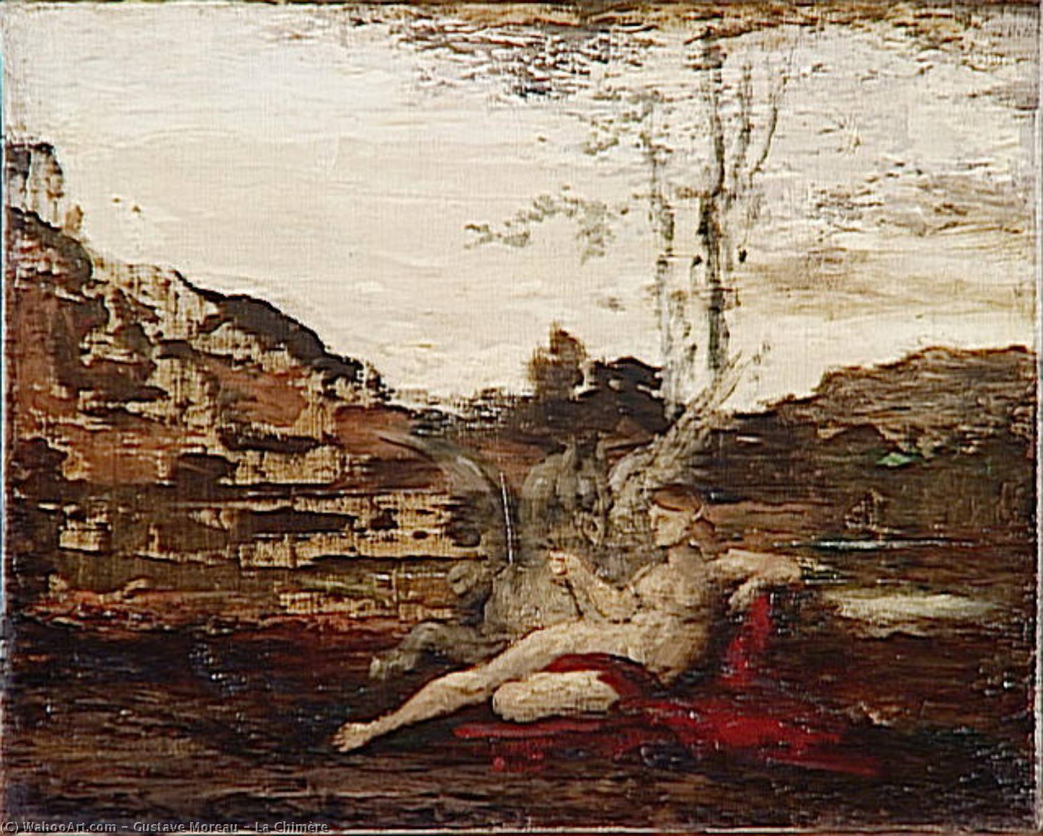 La Chimère — Gustave Moreau