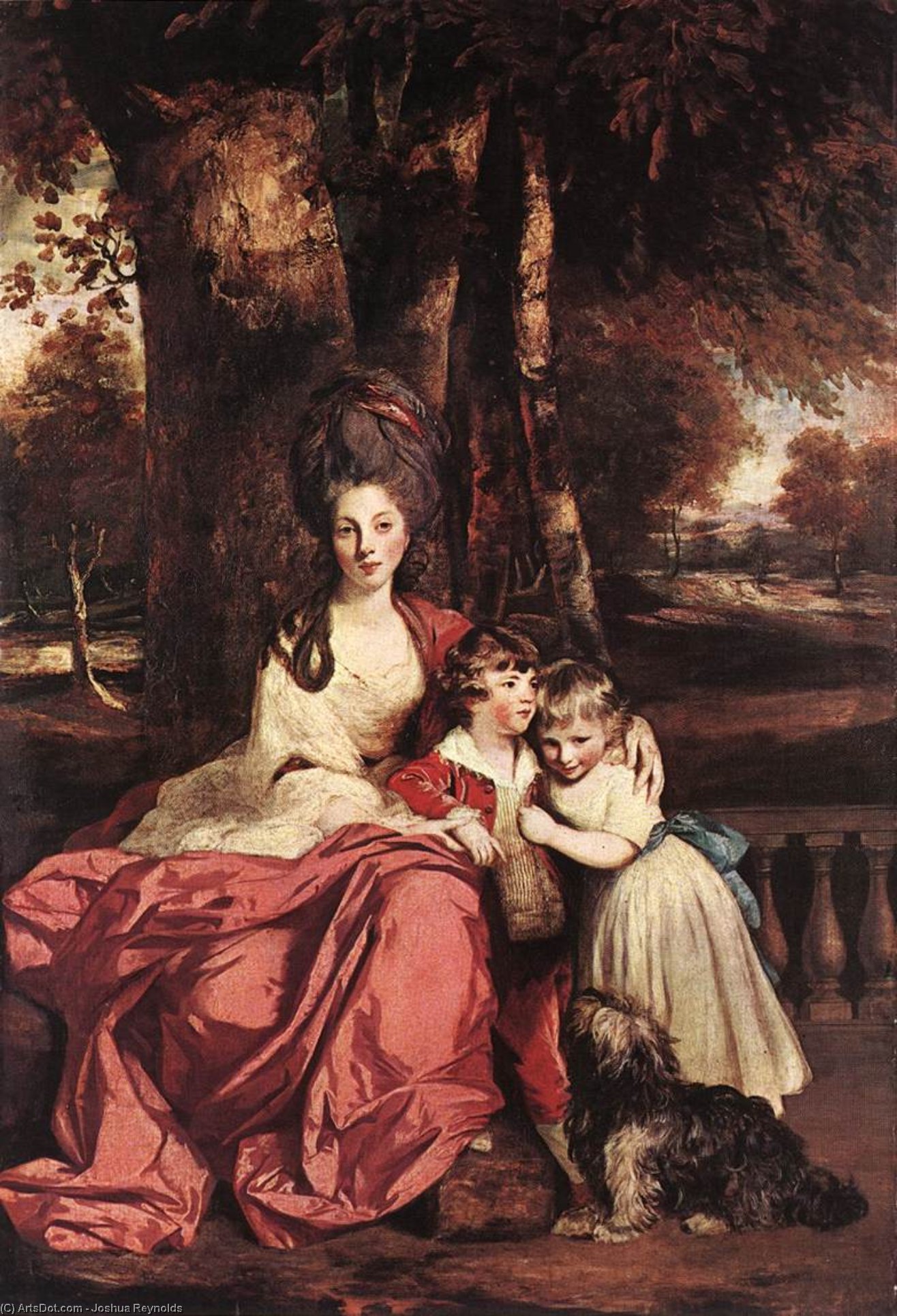 Lady Delm And Her Children — Sir Joshua Reynolds