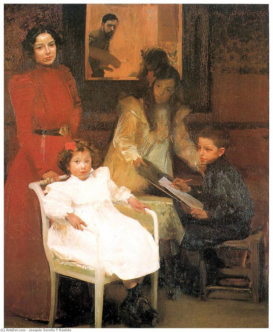 Mi Familia — Joaquín Sorolla Y Bastida