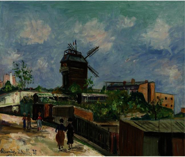 Le Moulin De La Galette 7 — Maurice Utrillo