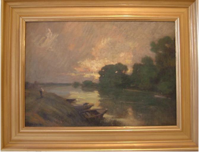 Bords De Rivière — Boulard Auguste Marie