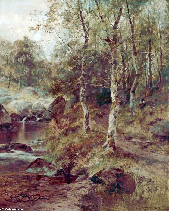 Sunny Day, Dolgelly — John Horace Hooper