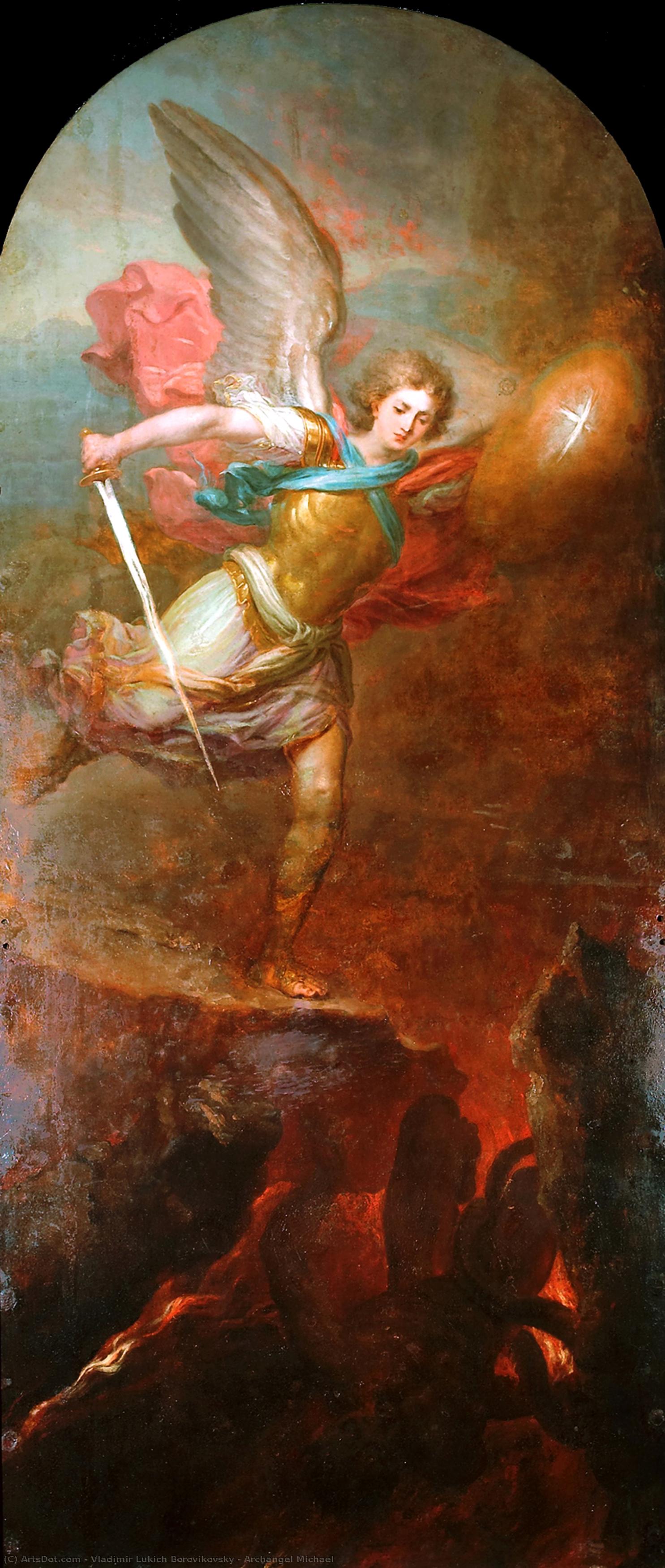 Archangel Michael — Vladimir Lukich Borovikovsky