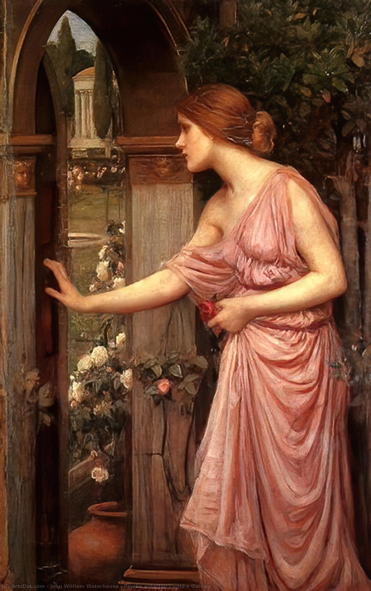 Psyche Entering Cupid's Garden — John William Waterhouse