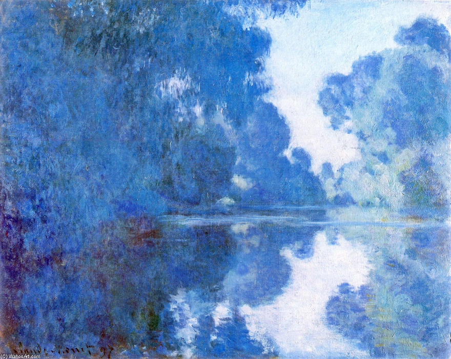 Morning On The Seine — Claude Monet