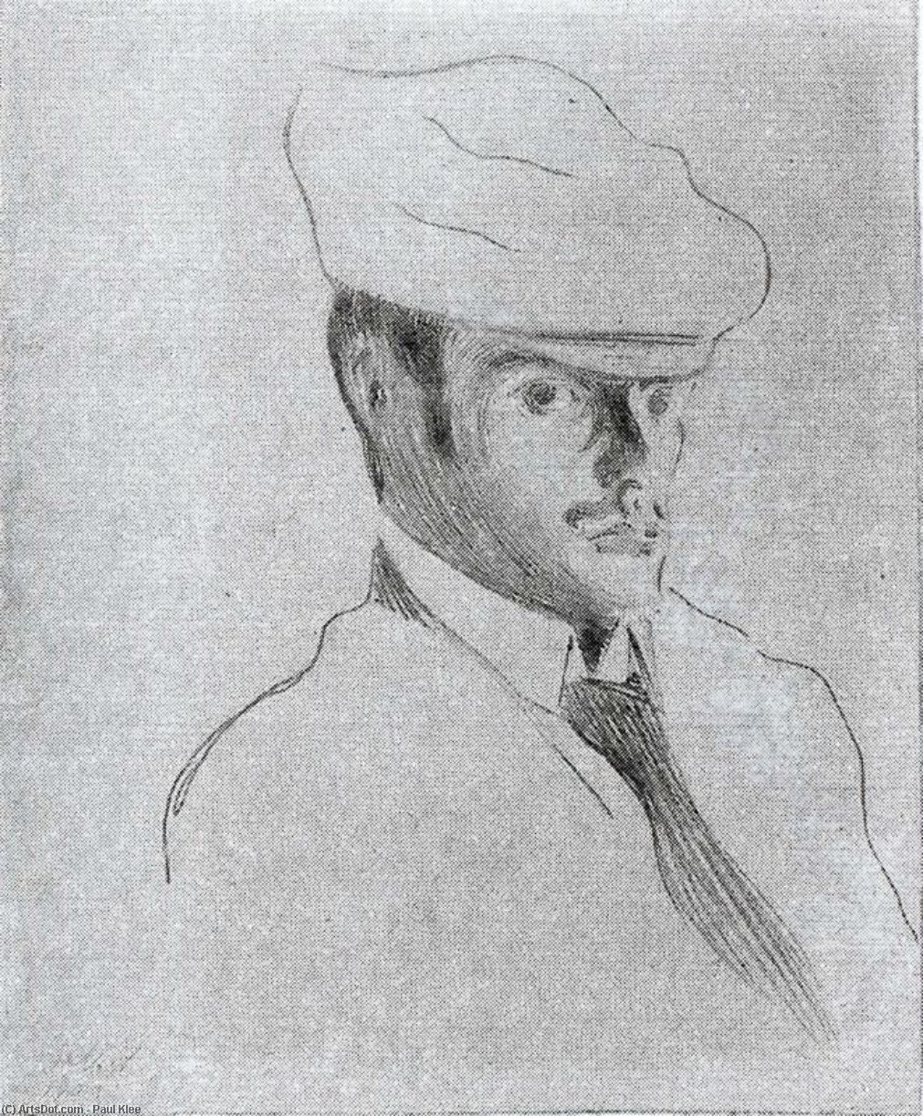 Self-portrait — Paul Klee