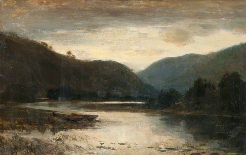 Mountain And River – Evening — James Docharty
