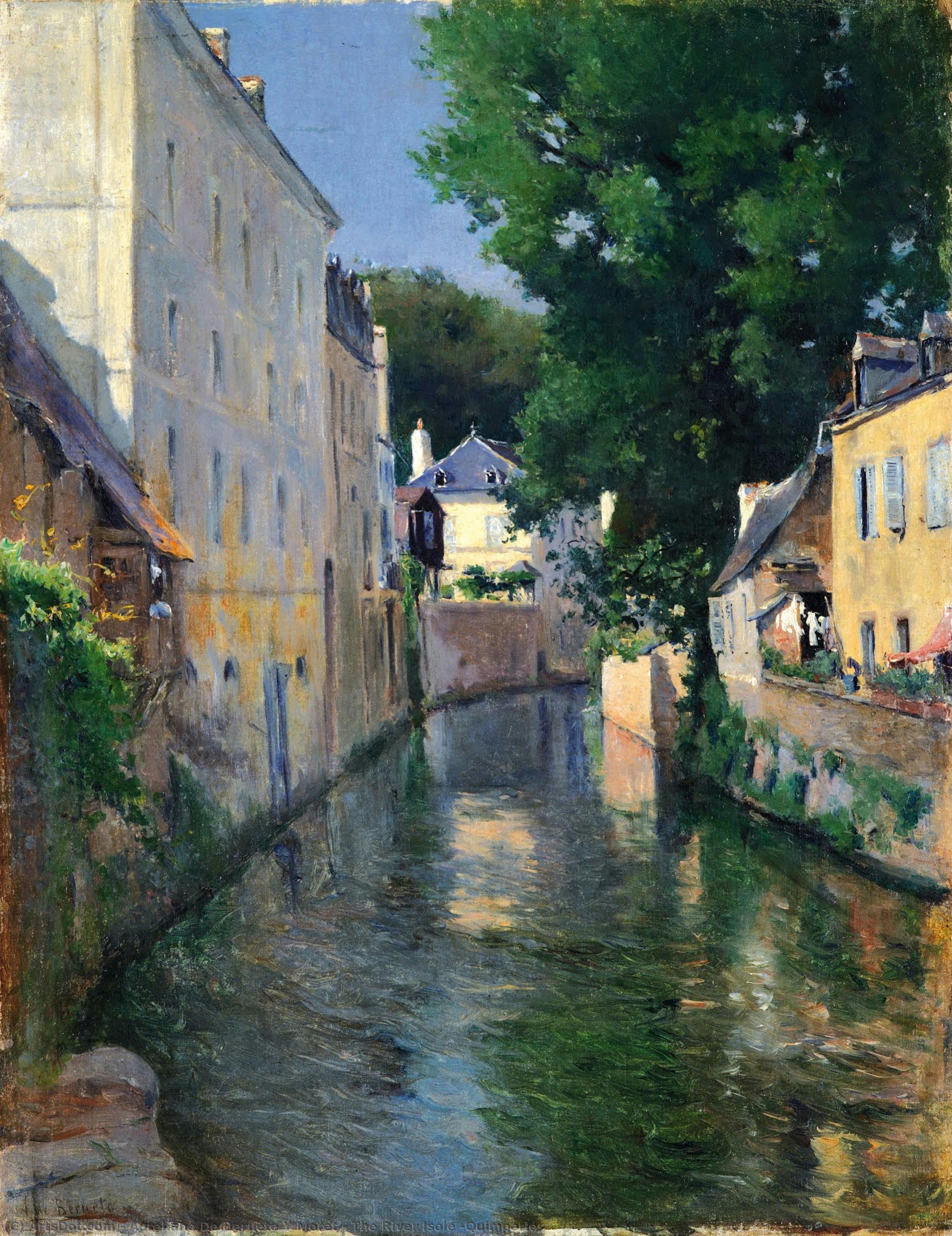 The River Isole (quimperlé) — Aureliano De Beruete Y Moret