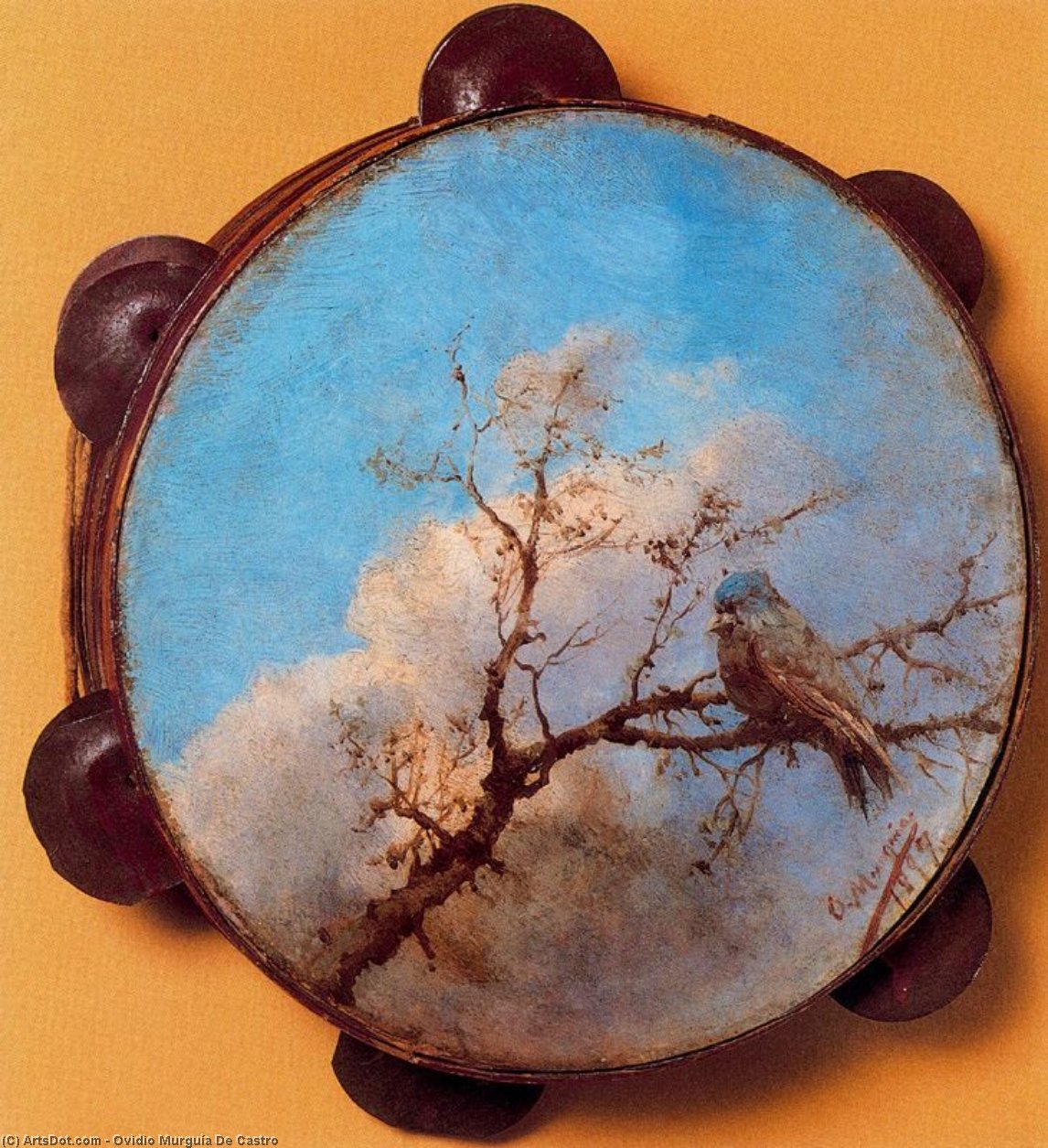 Bird On A Branch — Ovidio Murguía De Castro