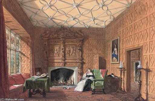Small Drawing Room — Joseph Nash The Younger