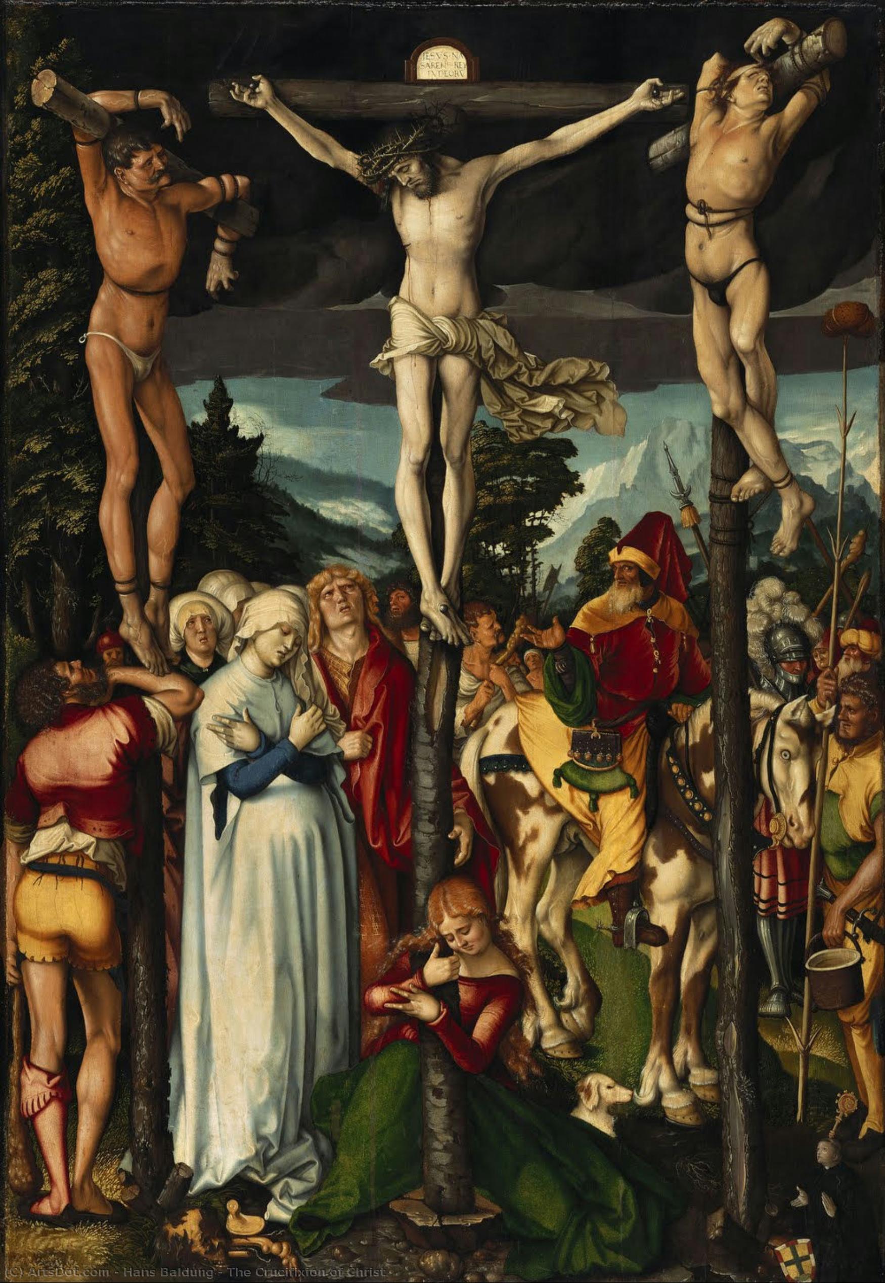 The Crucifixion Of Christ — Hans Baldung