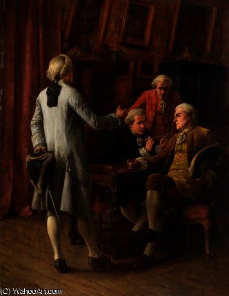 The Connoisseurs — Benjamin Eugène Fichel
