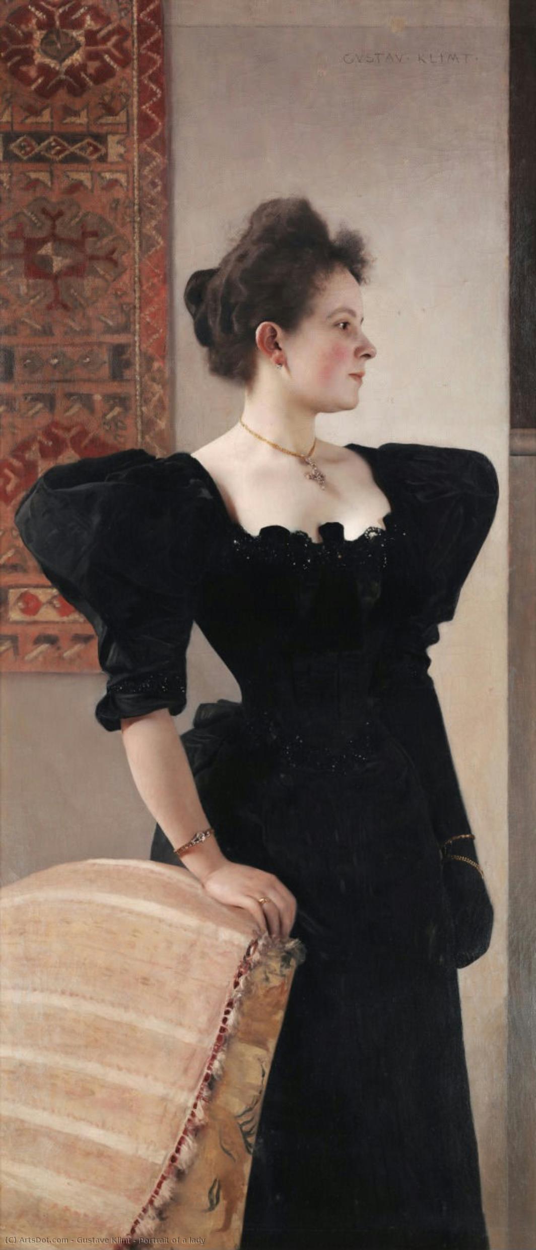 Portrait Of A Lady — Gustav Klimt