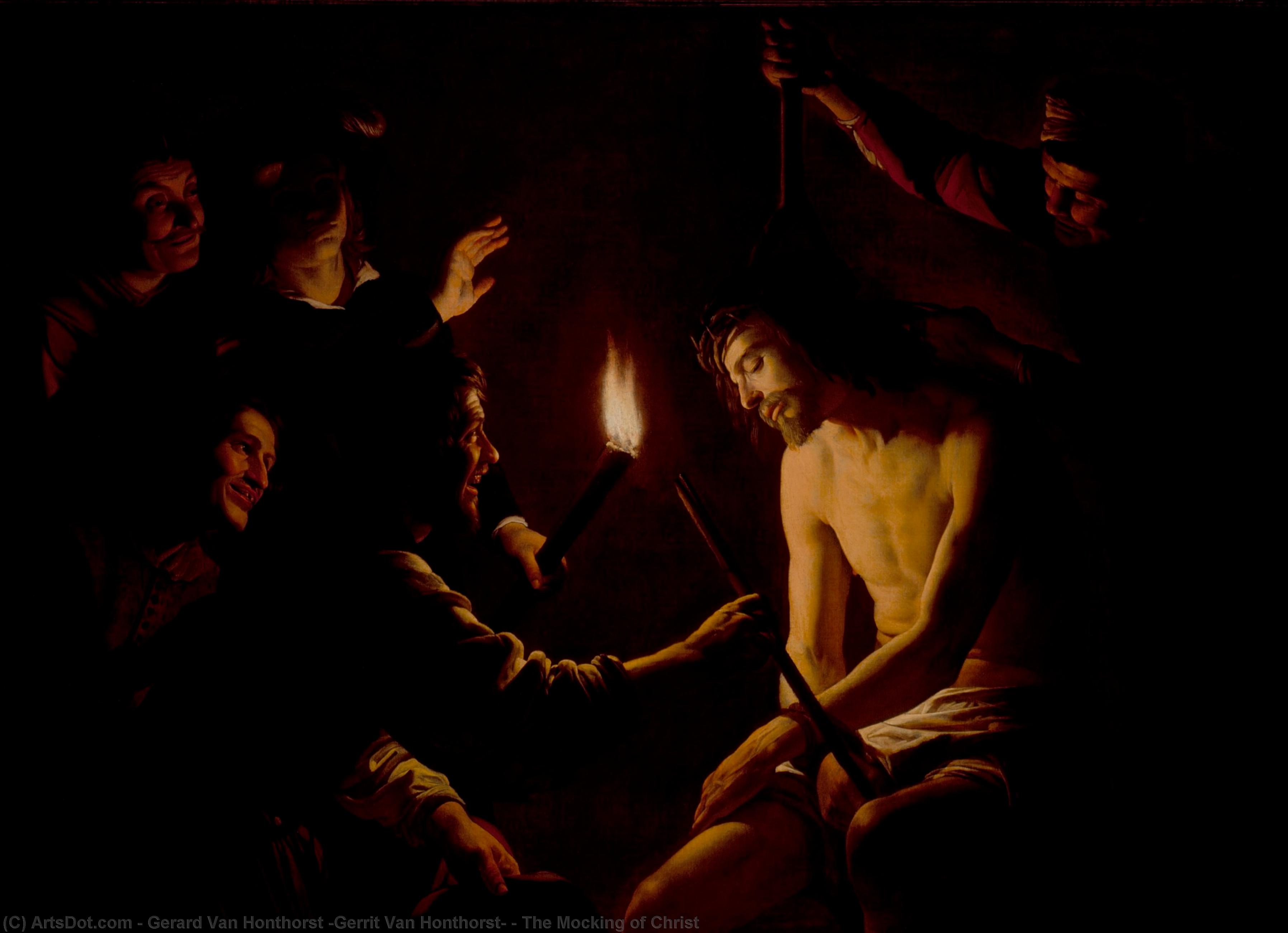 The Mocking Of Christ — Gerard Van Honthorst
