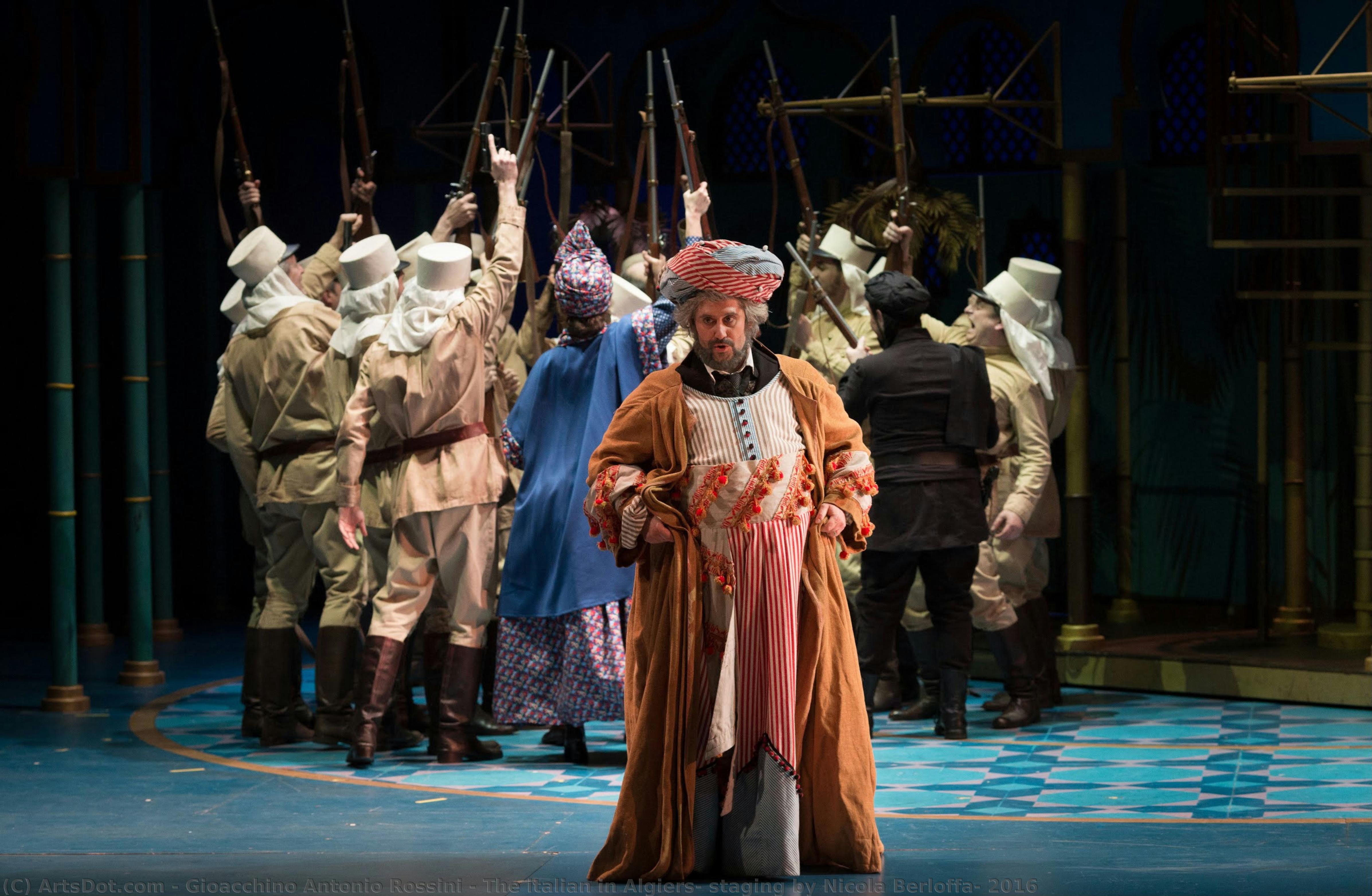 The Italian In Algiers, Staging By Nicola Berloffa, 2016 — Gioacchino Antonio Rossini