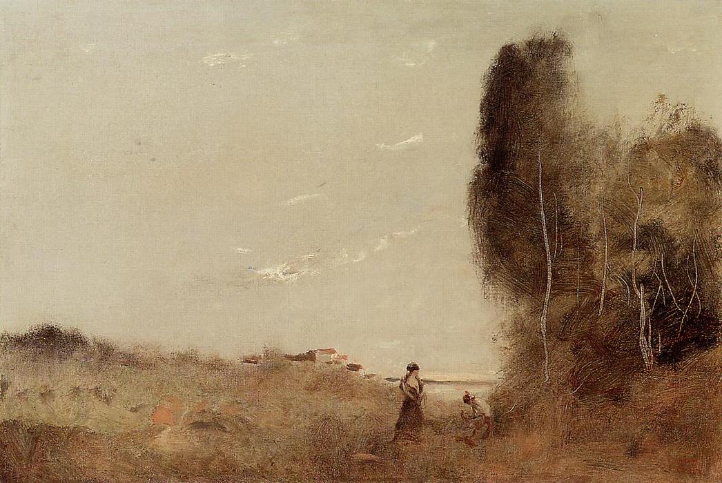 Morning By The Water — Jean-baptiste-camille Corot
