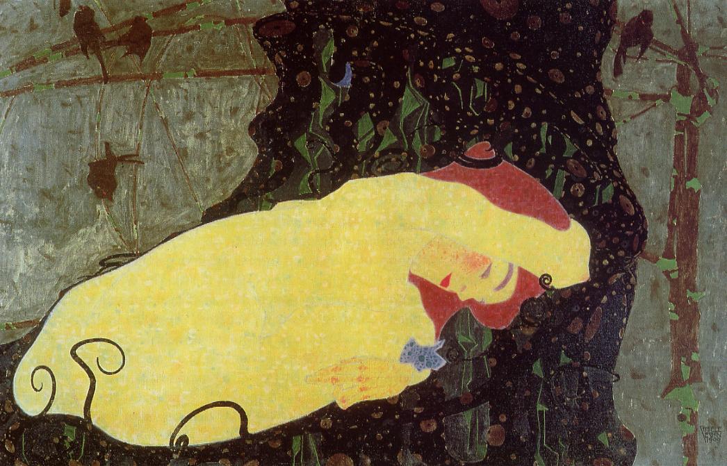 Danae — Egon Schiele
