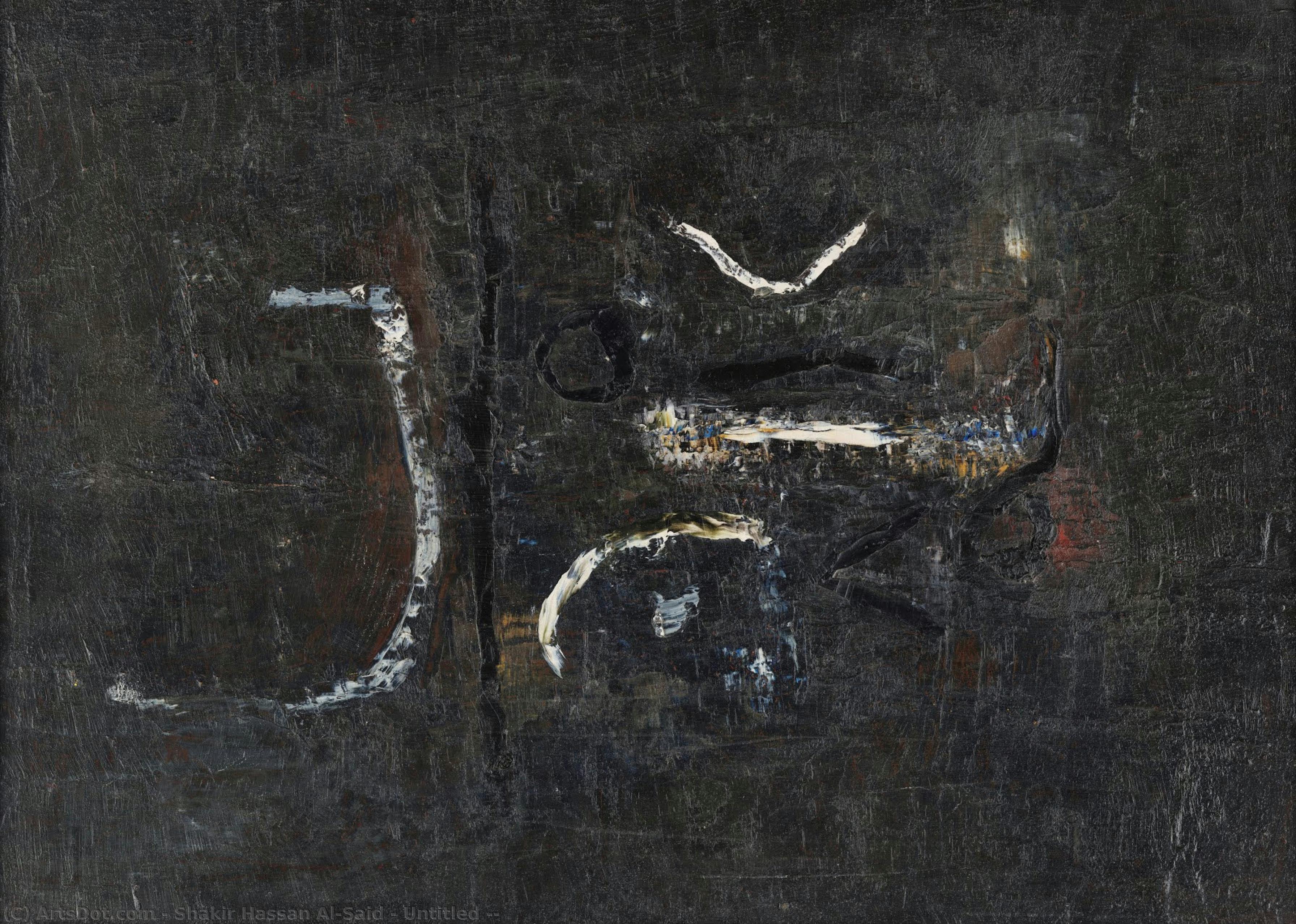 Untitled ( — Shakir Hassan Al-said
