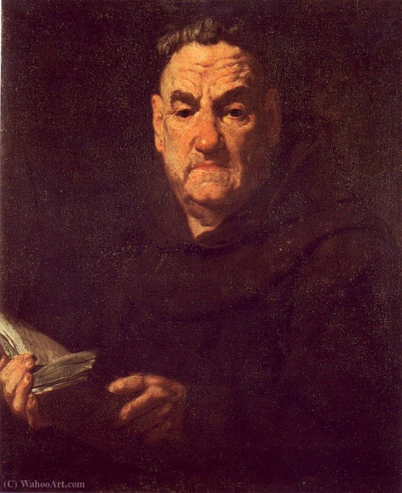 Portrait Of Fra Raffaello Da Lugagnano — Gaspare Traversi