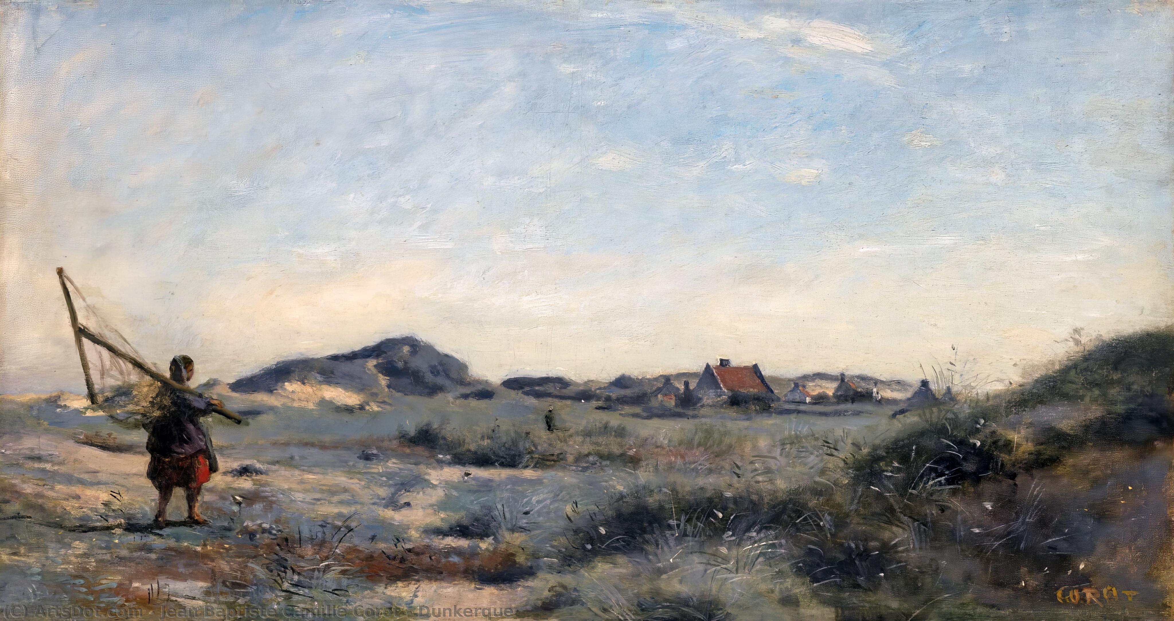 Dunkirk — Jean-baptiste-camille Corot