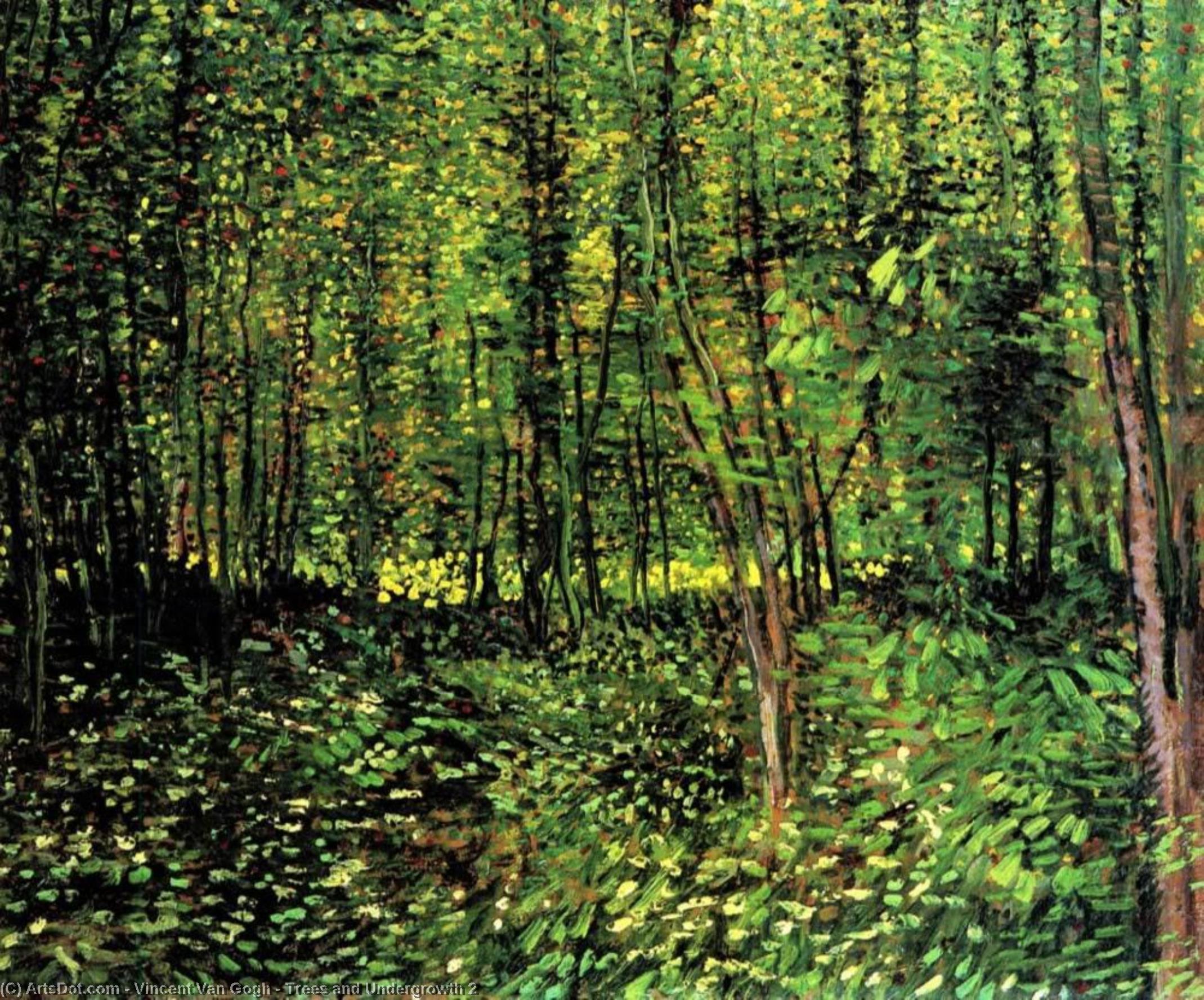 Trees And Undergrowth 2 — Vincent Willem Van Gogh