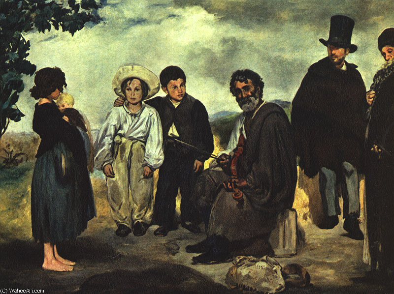 The Old Musician, Canvas, National Gallery Of Ar — Édouard Manet