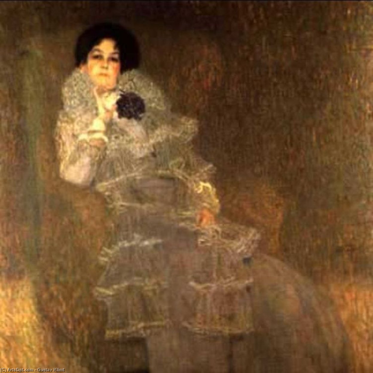 Portrait Of Marie Henneberg — Gustav Klimt