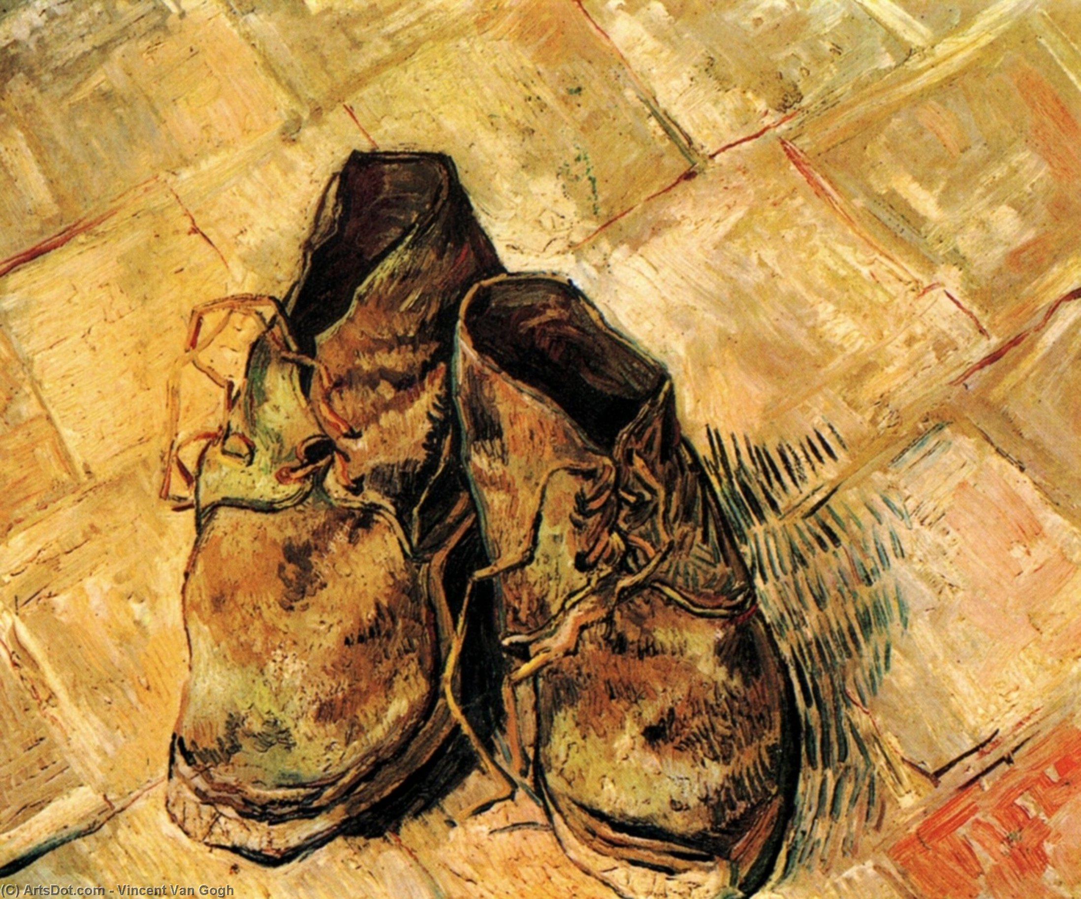 A Pair Of Shoes — Vincent Willem Van Gogh