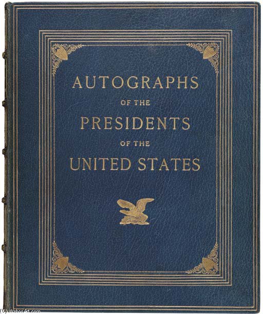 A Fine Album Containing 27 Letters And Documents Of 27 Presidents — James Stuart Park
