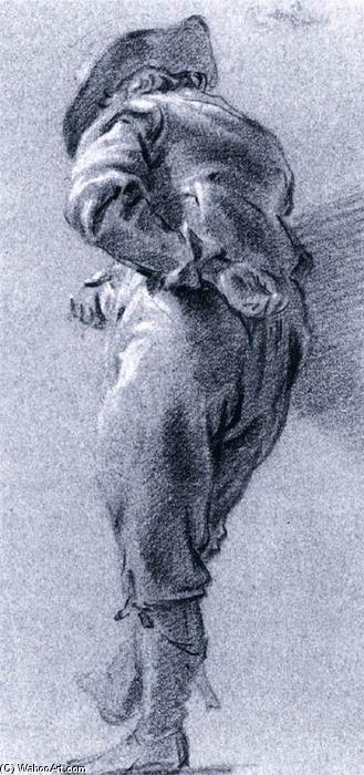 A Standing Shepherd — Nicolaes Pietersz Berchem