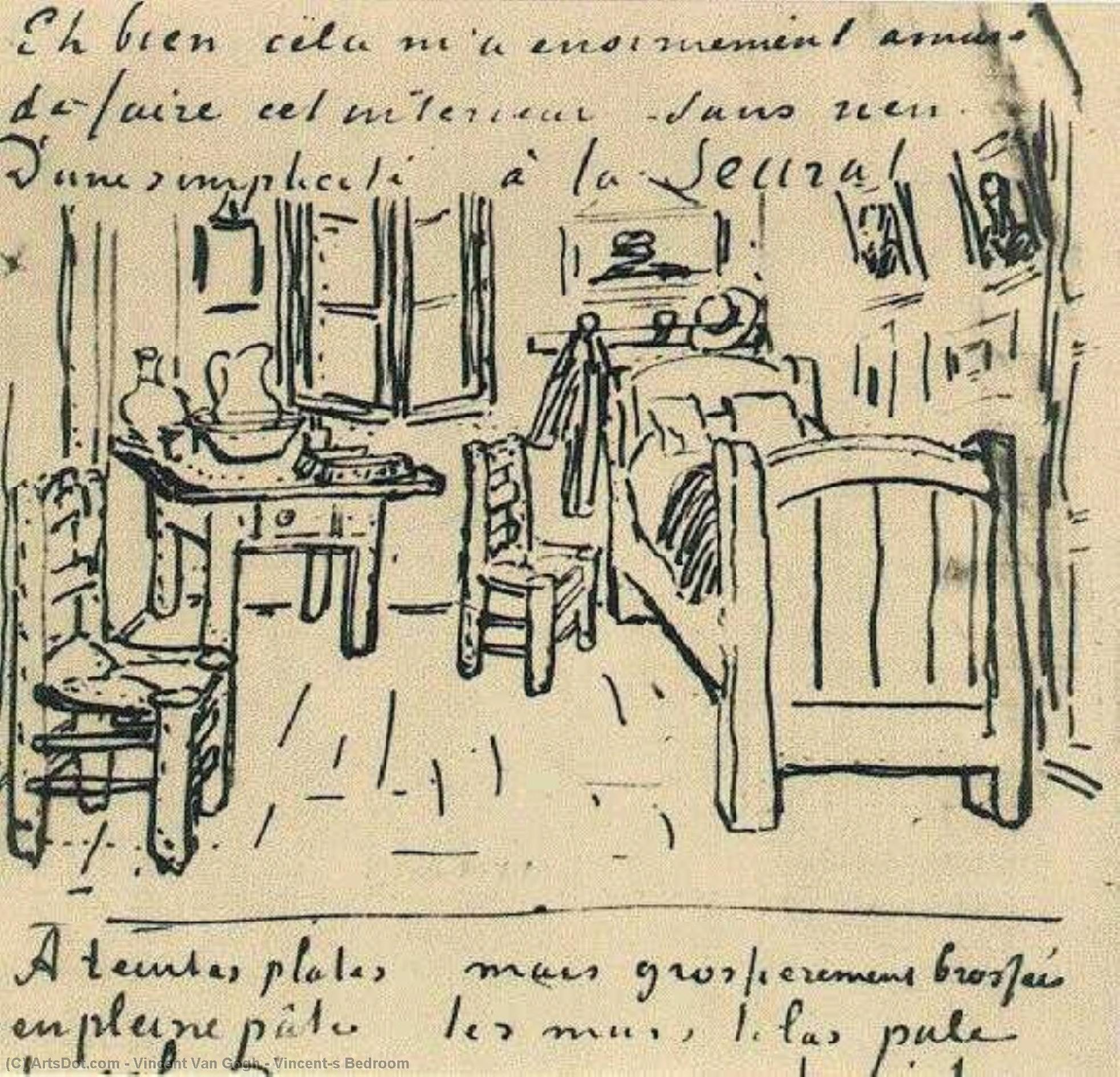Vincent's Bedroom — Vincent Willem Van Gogh