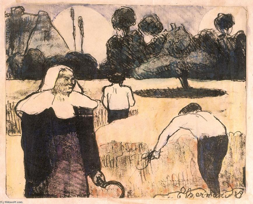 Le Moissonneur (the Harvester) — Émile Bernard
