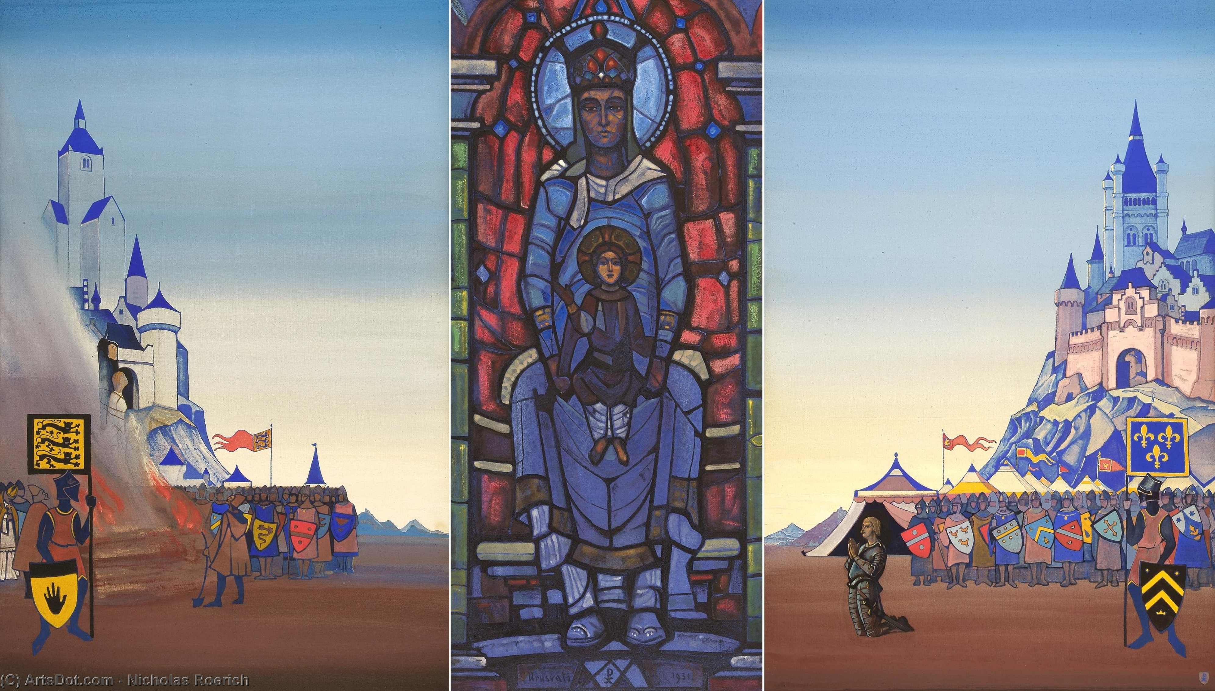 Jeanne D'arc — Nicholas Roerich