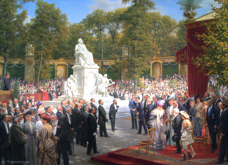 Enthüllung Wagner-denkmal (1908) — Anton Von Werner